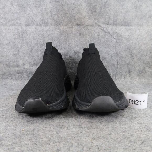 Avia Shoes Womens 11 Athletic Trainers Slip On Sneaker Comfort Active Black Knit - Picture 3 of 12